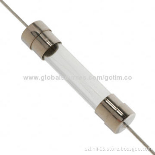 Cartridge Glass Tube Fuses, 250V 2A Axial Fast ActingNew